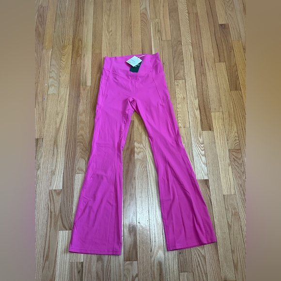 HALARA Pants - HALARA Bright Pink Flare Leggings